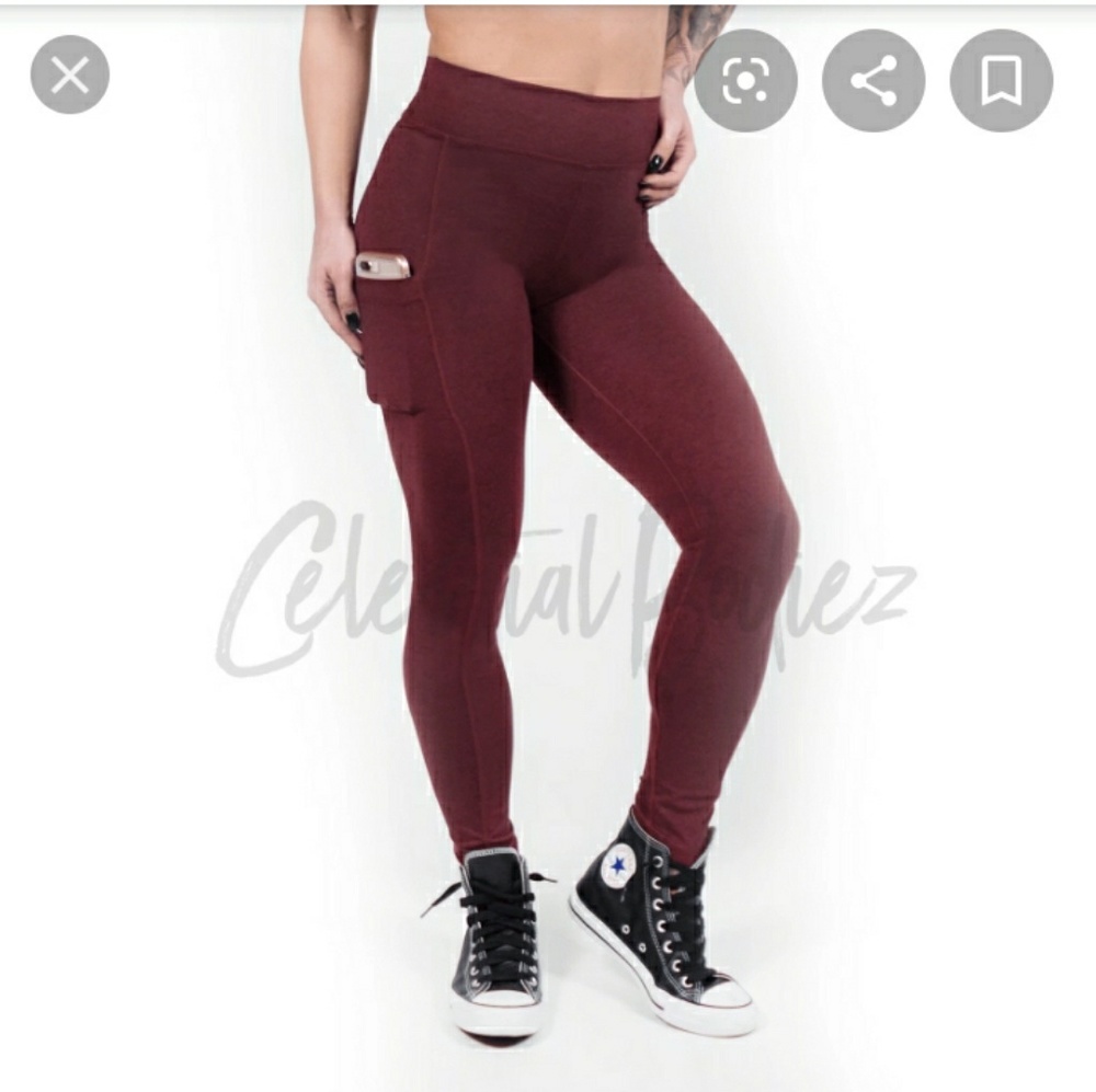 Celestial Bodiez Ruby Pocket Leggings